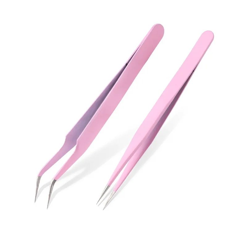 5 Colors Fashion Stainless Steel Shaping Pliers Elbow Nail Art Shaping Tweezers Shaping Nail Clipper Manicure Tools