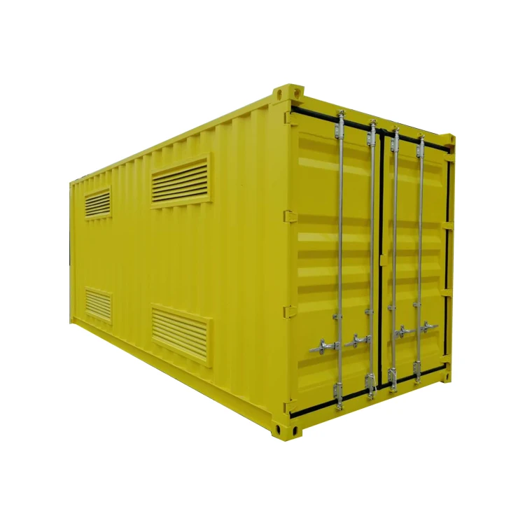 
Wholesale Made In China Open Side Dangerous Goods Containers Yellow 20ft Bund Floor Container 