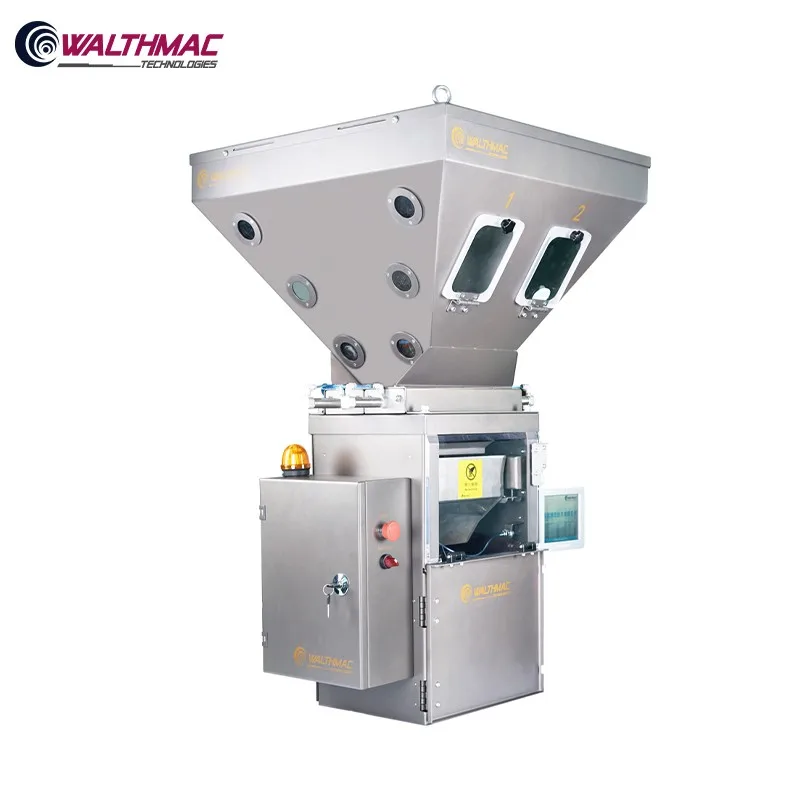 Plastic raw materials mixer for injection molding machine batch gravimetric mixing equipment