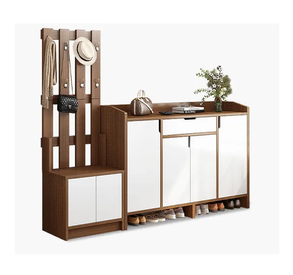 VIC Shoe cabinet hanger one floor household entrance door against the wall clothes cabinet porch Cabinet partition