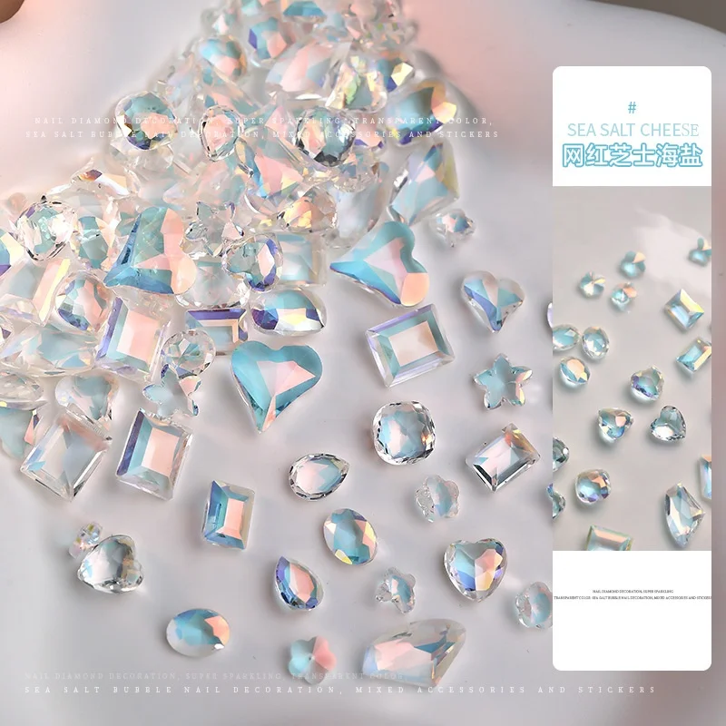 Mixed colors & designs K9 Crystal Rhinestone for nail art decoration nail art rhinestone crystal K9 Bling Nail Art charm