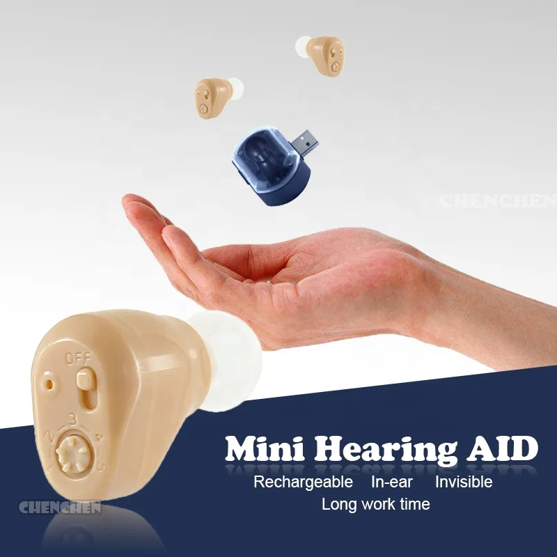 
Device Ite Cheap Deaf Digital Rechargeable USB Charger Amplifier Ear Mini Hearing Aid 