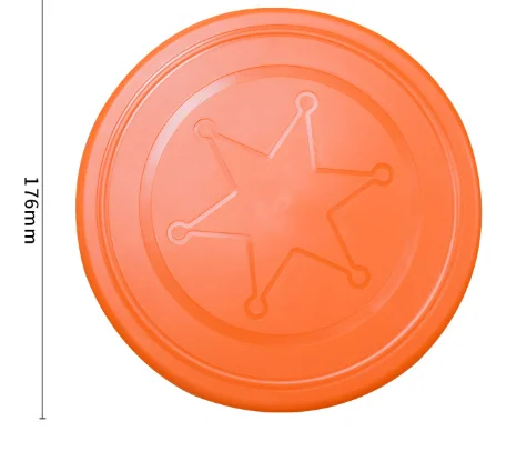 Interactive Water-Resistant Dog Frisbee Soft Pet Toys for Training and Float Play Pet Supplies Interactive & Movement