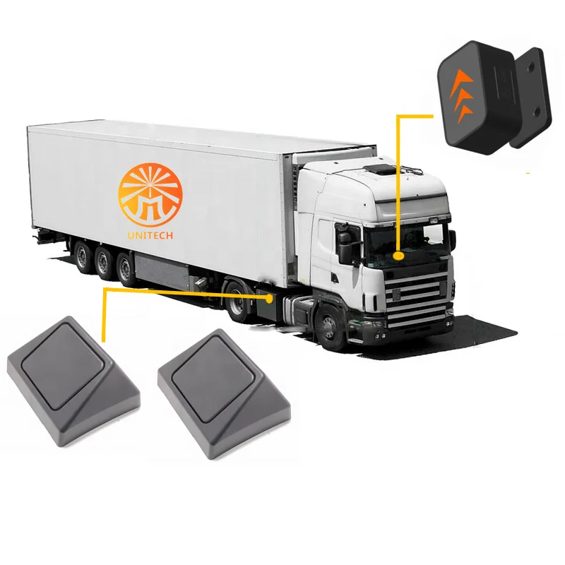 77Ghz Microwave Radar Sensor 12V/24V Side Blind Spot Detection System For Trucks RV Blind Spot Warning