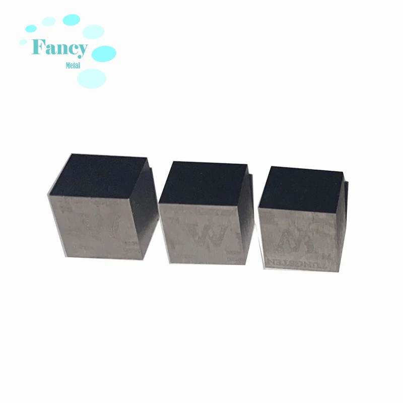 Pure Tungsten price per kg Tungsten Rod cube small bars W metal