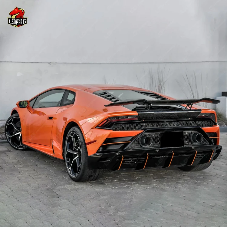 V Style Carbon Fiber Spoiler For Lamborghini LP610 Spoiler