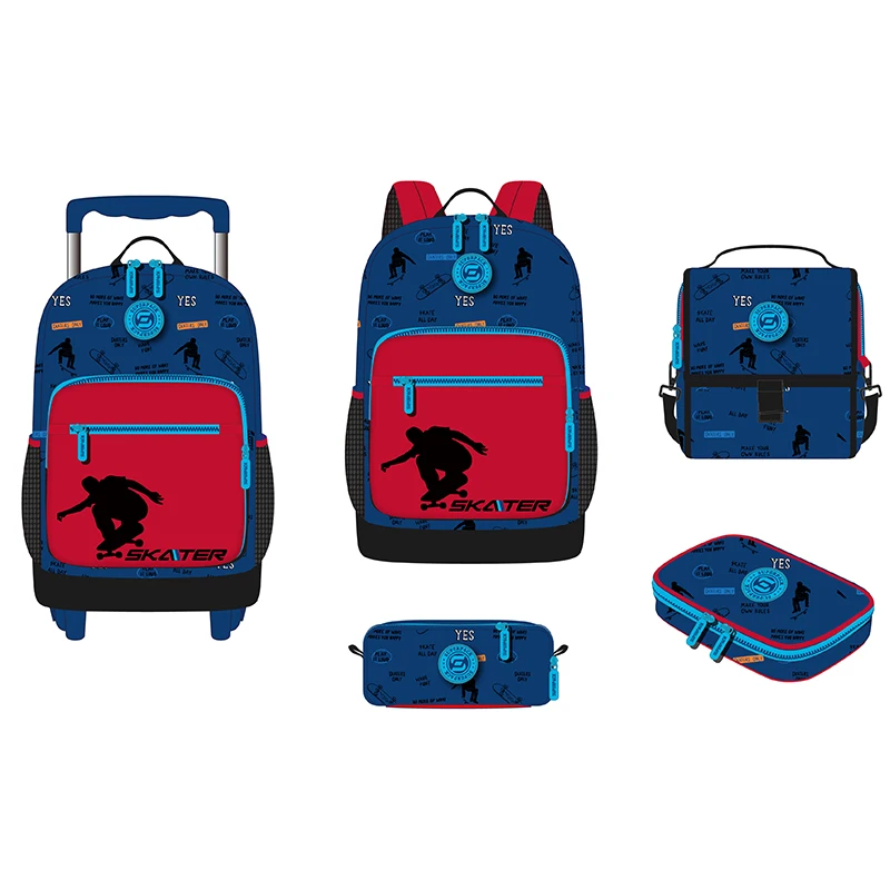 Durable Portable Fahion Rucksack School Bag Unisex Bag School Stylish Student Backpack Girls Trolley School Bag