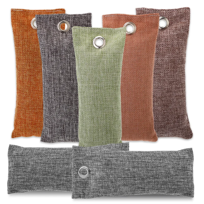 Activated air freshener Bamboo Charcoal Absorbent Odor Deodorizer Bag 200g for shoe