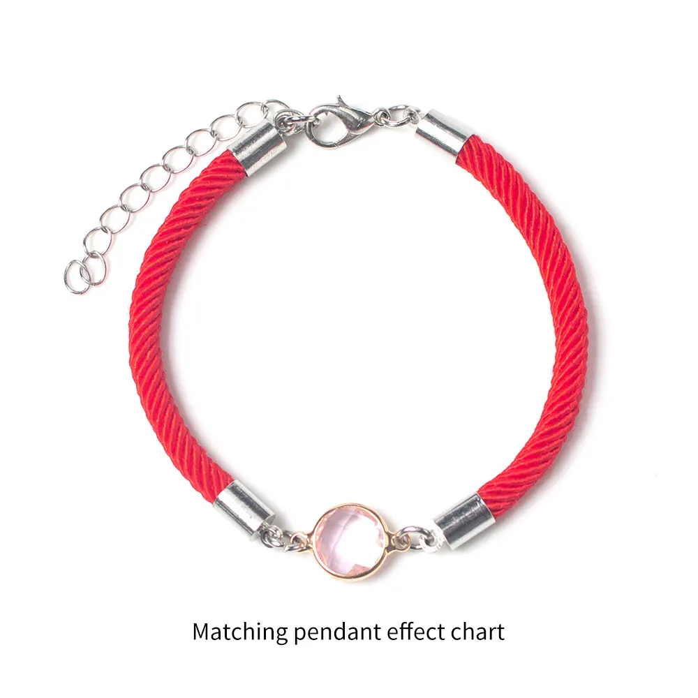 Nylon Open Bracelet Rope Red String Lucky Bracelets for Jewelry Accessories