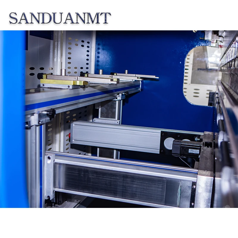 
factory 110T Small hydraulic press brake bending machine with CNC controller for metal plate 