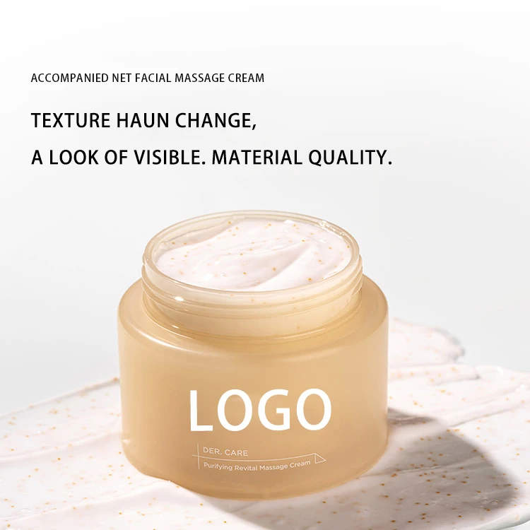 Oem Deep Cleansing Natural Organic Moisturizing Face Cream Facial Massage Cream