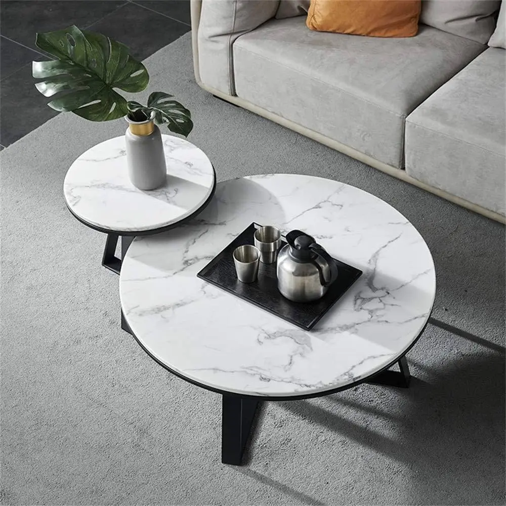 BOTON STONE Natural Stone Modern Fashion Dining Coffee Table Living Room Marble Centre Tables