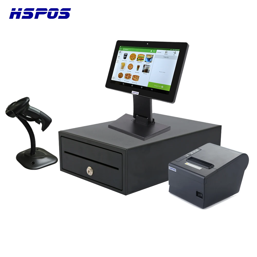 RK3188 New 12inch Android Tablet PC POS Cashier Machine Cheap Cash Registers for Restaurant Billing Software
