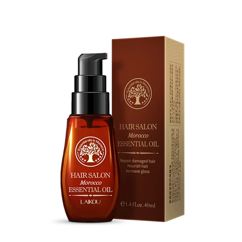 Собственная Марка, натуральное органическое масло для волос, марокканская Сыворотка для волос, аргановое масло для быстрого роста волос для женщин