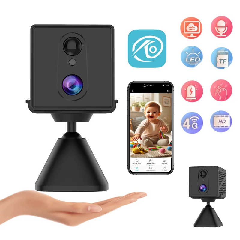 CB70W Smart home HD 1080p IP camera wide-angle motion detection night vision WiFi Camera for home indoor security mini