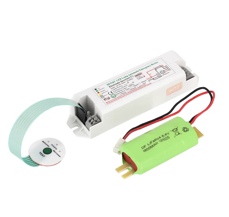 SAA Australia LED Emergency Power Supply For Downlight Ceiling Lights With Battery Backup