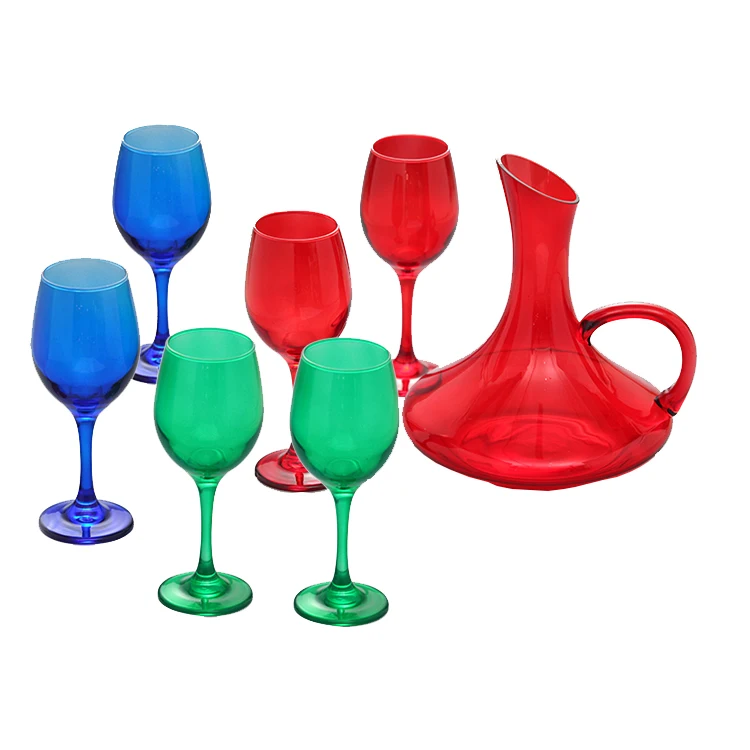 Factory Direct Sell Luxury Stemless Wine Glasses Champagne Flute Glasses For Party Red wine glasses