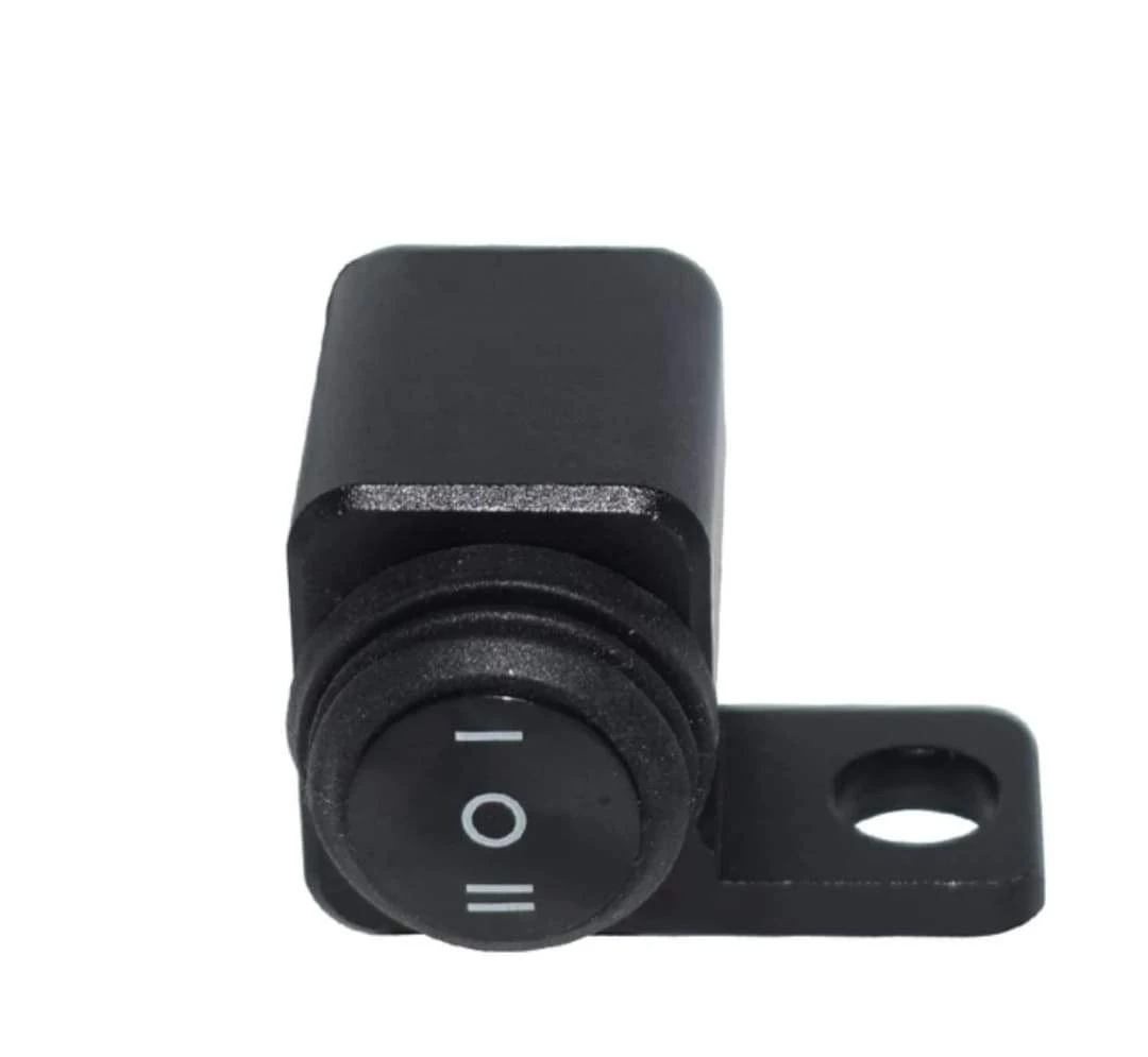 Senlo мотоциклетные переключатели на кнопку включения/выключения питания электрического управления переключатель 3 Way фара для мотоцикла Руль проблесковый маячок фар Настенные переключатели