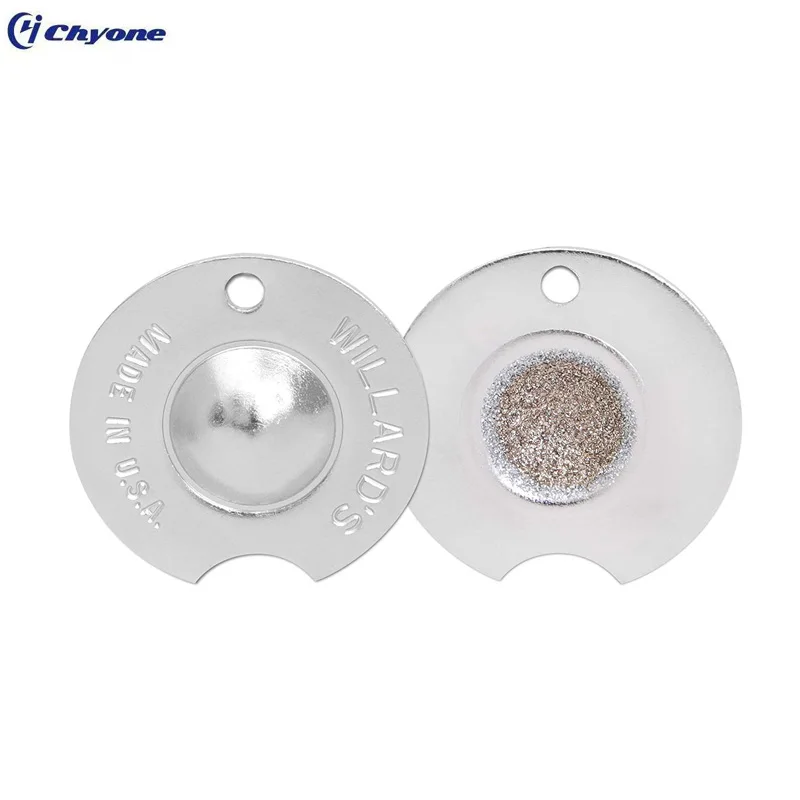 
stainless billiard pool cue tip scuffer tip trimmer tip tool 