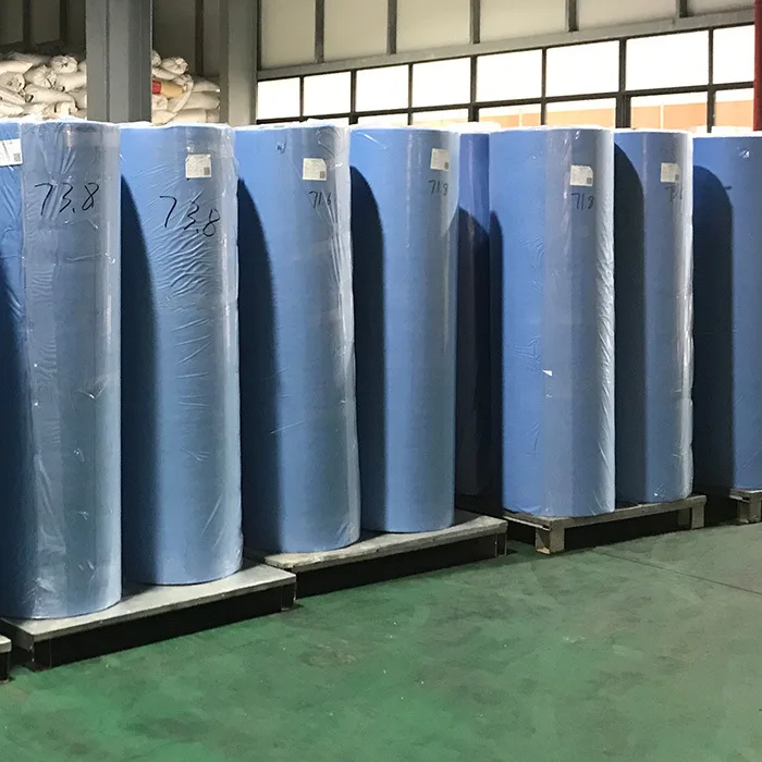 Waterproof Spunbond Nonwoven Fabric Manufacture SMS Non Woven Fabric 60gsm For Isolation Gowns