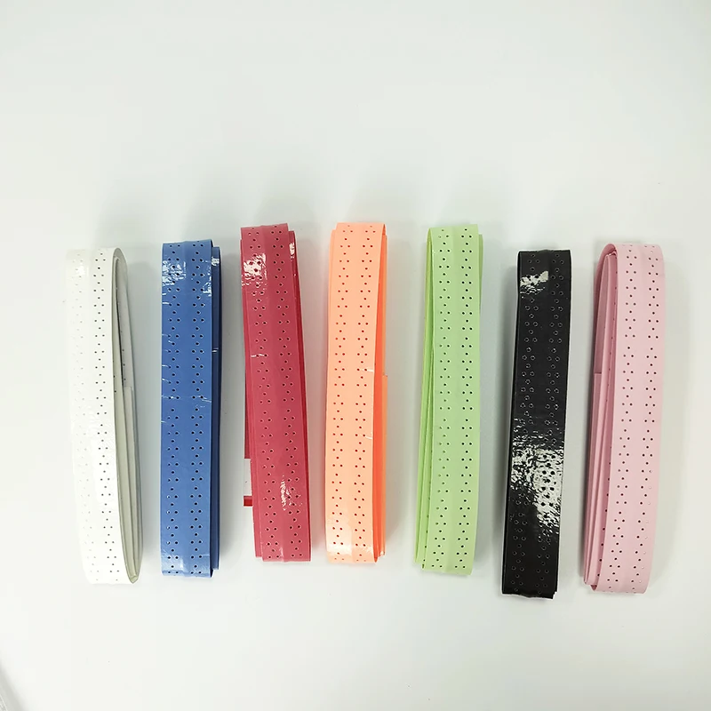 Custom Anti Slip sticky badminton replacement grip tennis racket over grip padel overgrip beach tennis grip