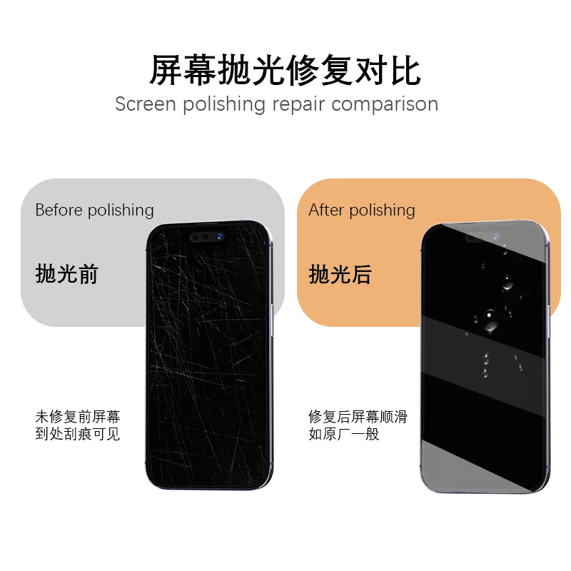 TBK938F PLC Control Built In Water Circulation System High Speed Motor  2 Station Polish Machine For Phone Front Glass Refurbish