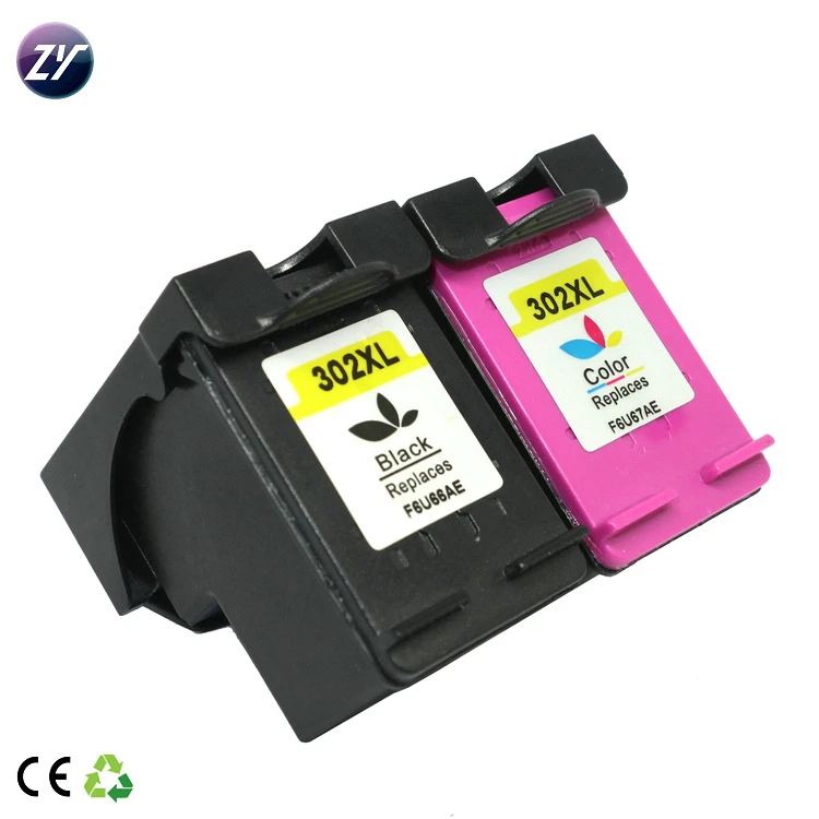 Brand new chip reset to full level ink cartridge for 302 302XL