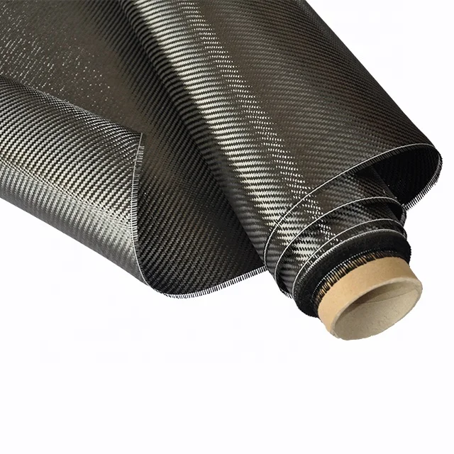 3k 240g 2x2 Carbon Twill Weave Fiber Cloth Roll Fabric