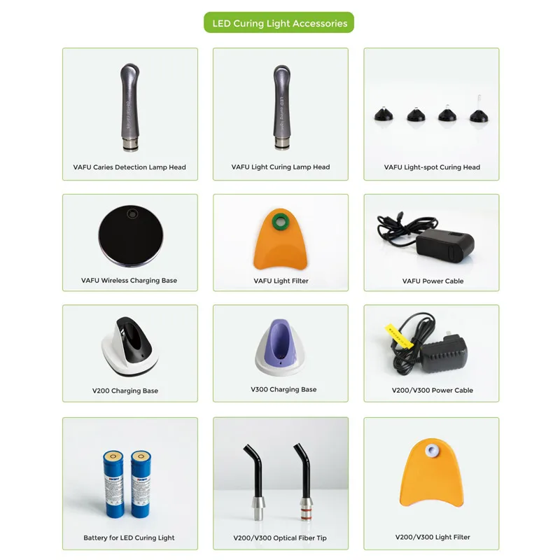 Portable Rechargeable Dental Spare Parts Halogen Light Cure Lamp Unit Device Machines UV 1 Second Resin Dental Curing Light