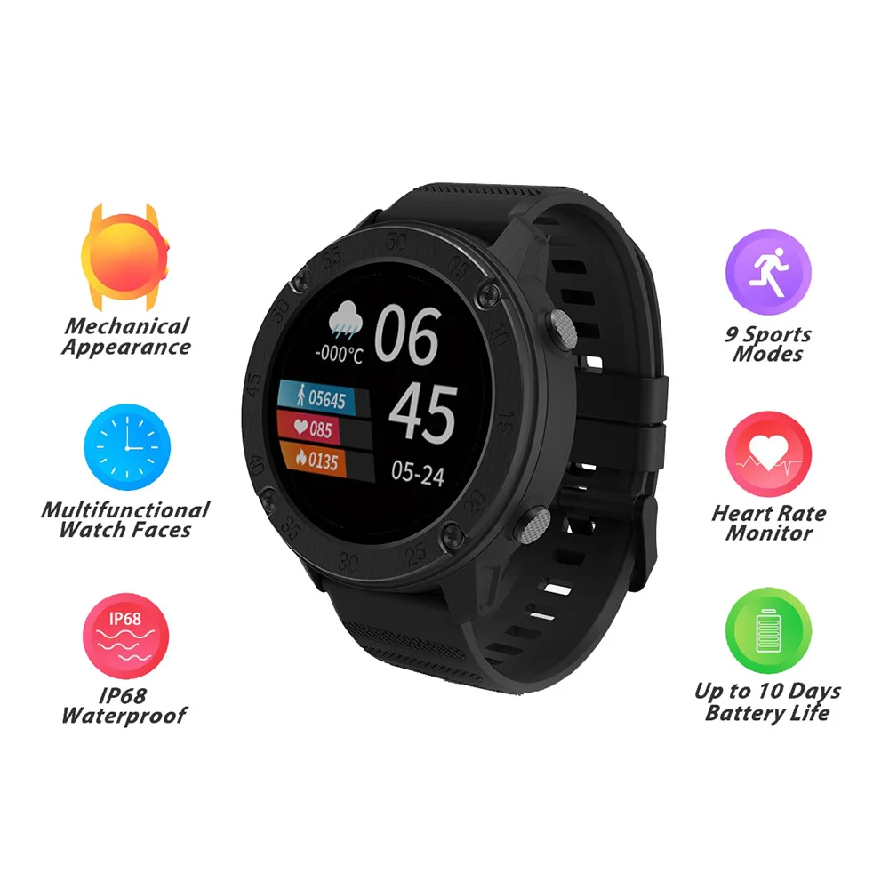 IP68 SmartWatch Blackview X5 мужские и женские спортивные часы монитор сна фитнес-трекер сердечного ритма Смарт-часы для IOS