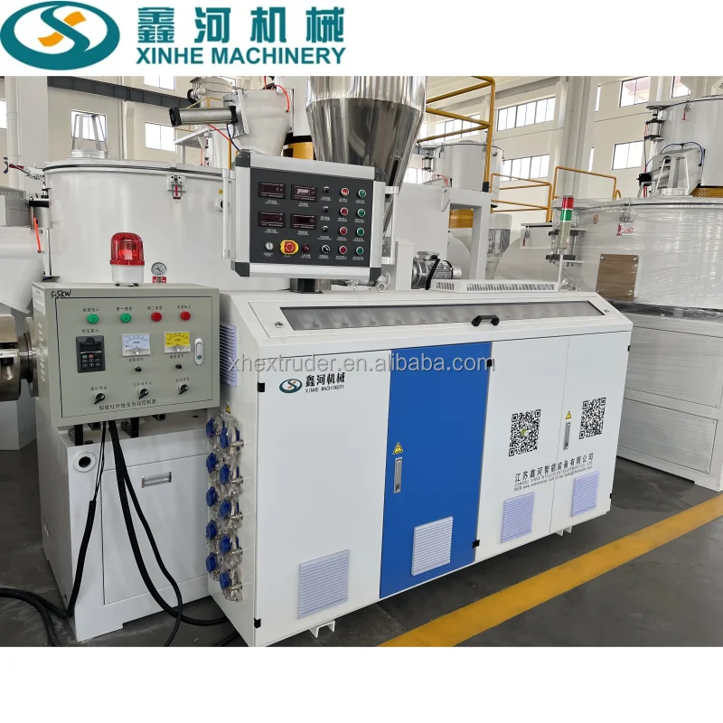 PVC  panel production equipment wpc wood plastic machine  wpc decking production line