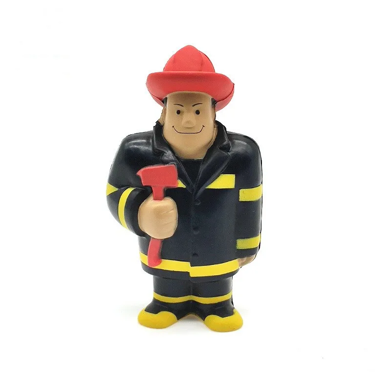 Пожарный искусственный стресс шар на заказ, цвет и логотип, противопожарный, снятие стресса, игрушка, детские игрушки