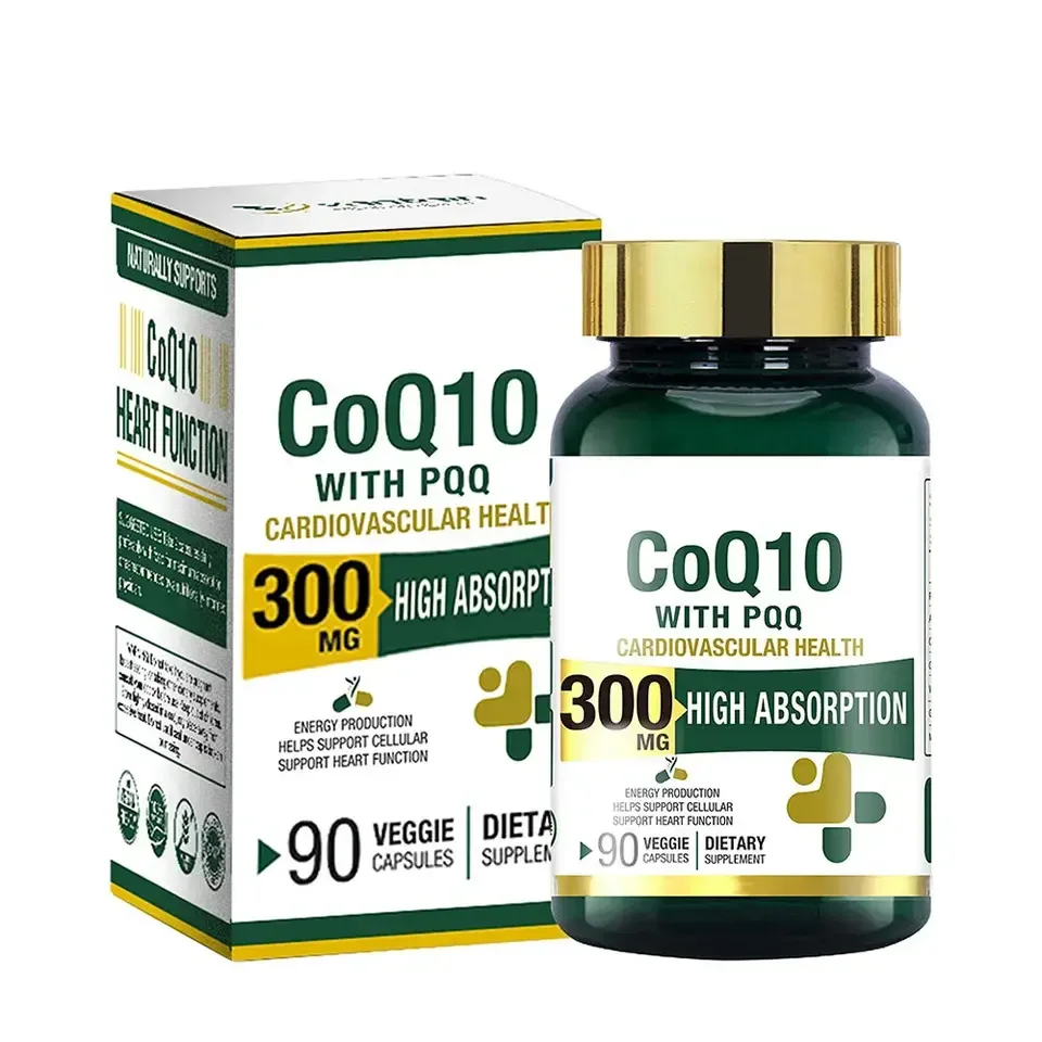 OEM Q10 Коэнзим софтгель капсула продукты для здоровья Coq10 пищевые добавки CoQ10