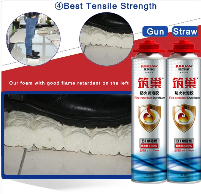 Oem Anti Fungus Non-Flammable Flame Retardant Polyurethane Foam