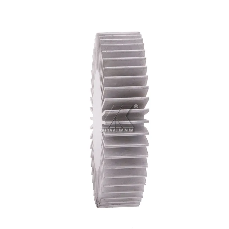 Hot selling Heat Sink CNC Machining Anodized Silver Aluminum Large Industrial Aluminium Heat Sink for LED light aluminum profile