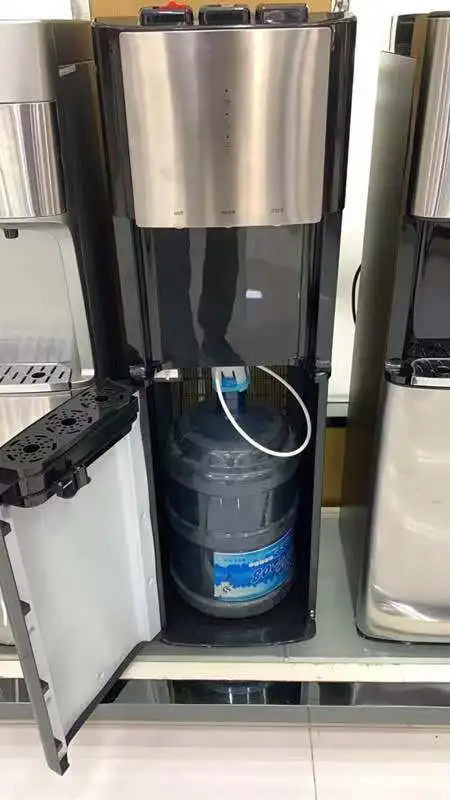 220V bottom loading floor standing water dispenser cooler with pump