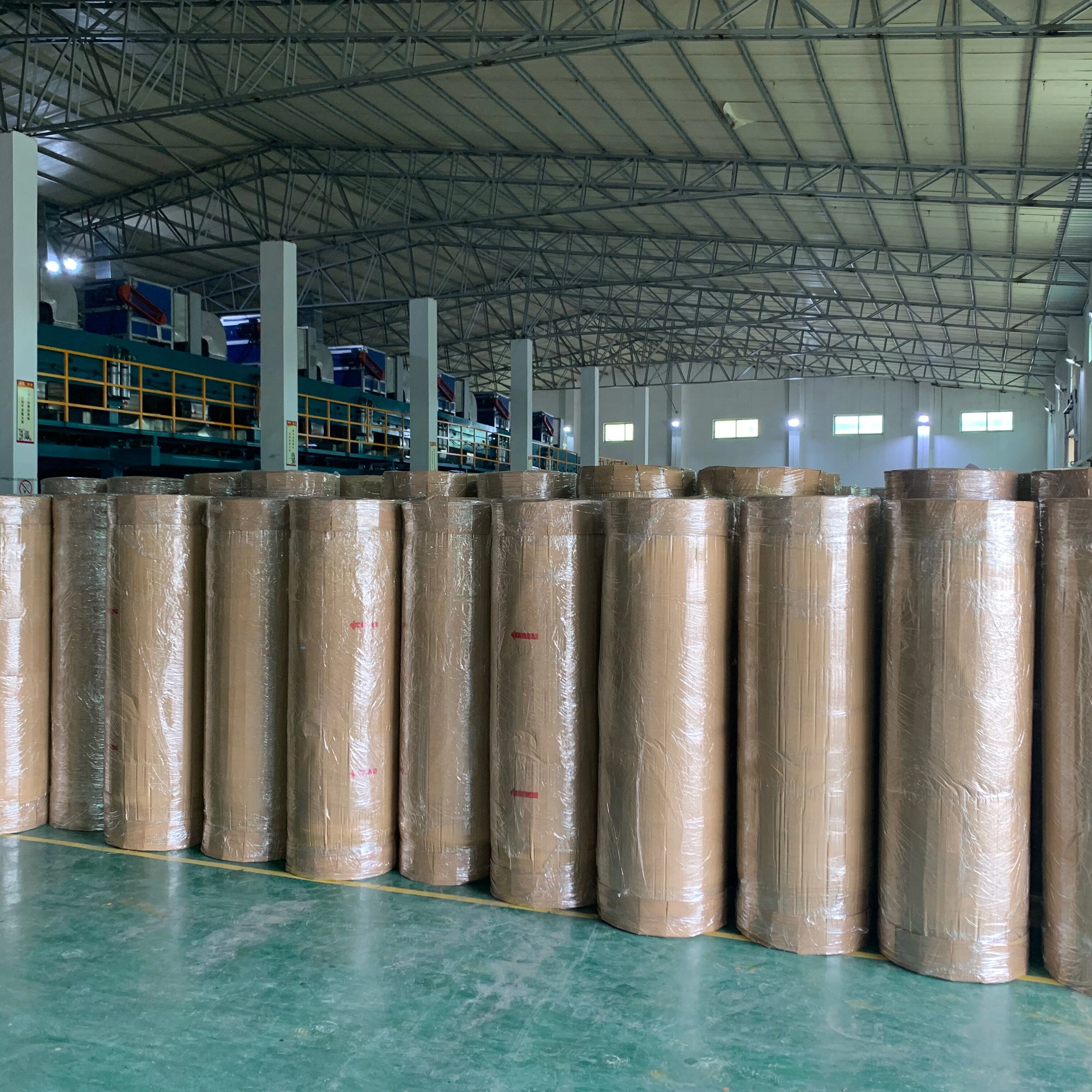 DEFOO BOPP Jumbo Roll супер прозрачная картонная уплотнительная упаковочная лента Водонепроницаемая Заводская