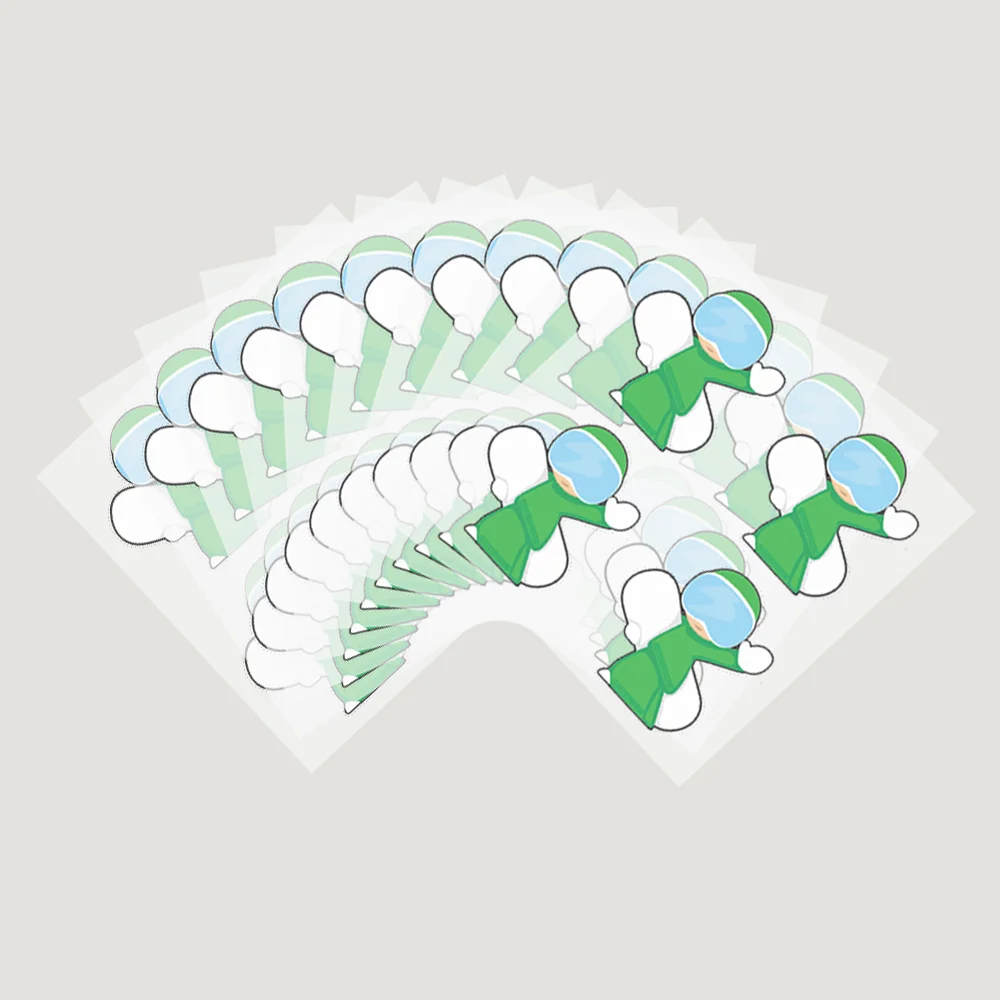 Custom UV Transfer Stickers  3D Embossed Decals for Packing