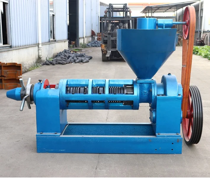 2023 Simple Type Tea Seed Oil Press Machine Almond Soybean Screw Oil Press Oil Expeller