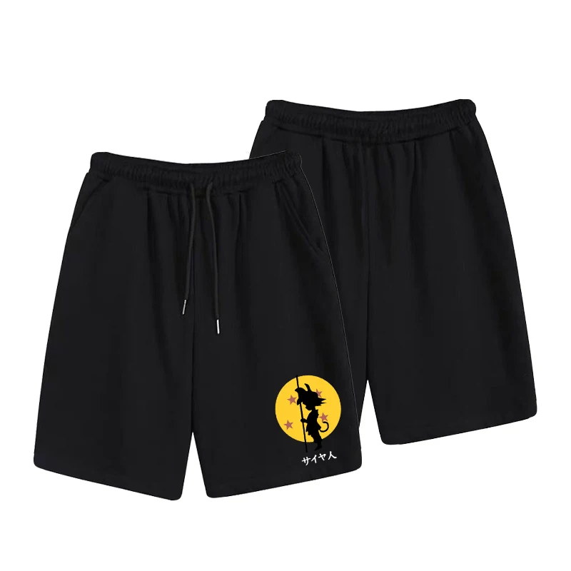 Dragon Ball Anime Shorts Monkey King Turtle Fairy Summer Unisex Loose Sports Beach Casual Shorts