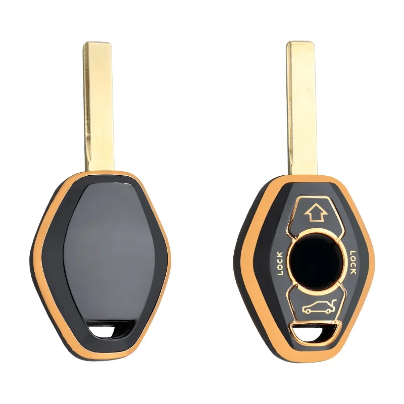 New Fashion TPU Car Remote Key Case Cover Shell For BMW 7 Series X3 X5 Z3 Z4 3 5 E38 E39 E46 E83 M5 325i Fob Accessories