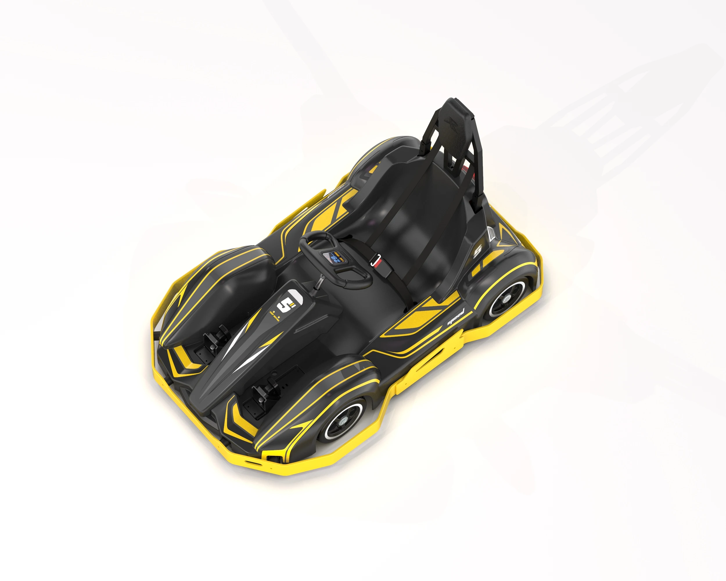 New fashion Hot Sale 4 Wheels go kart with roll cage go karts with 4 wheel drive electric racing go kart