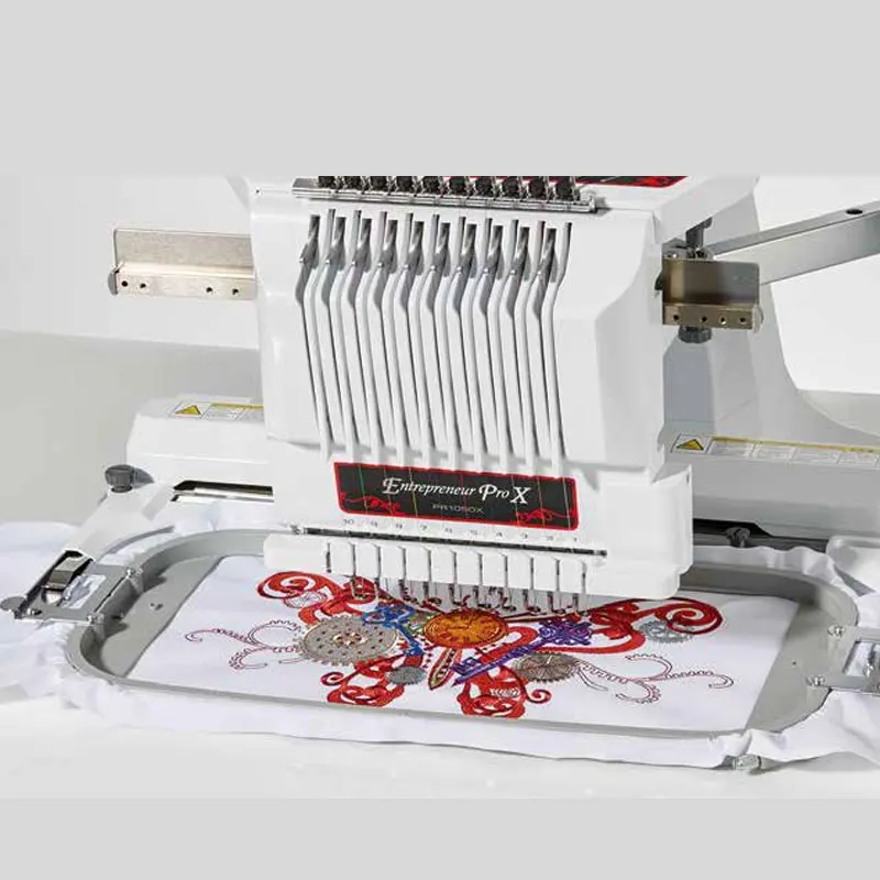 Janome Brother Pr1050x Computerized Industrial Single Head Brother1050 Embroidery Machine 10 Needles Embroidery Making Machine