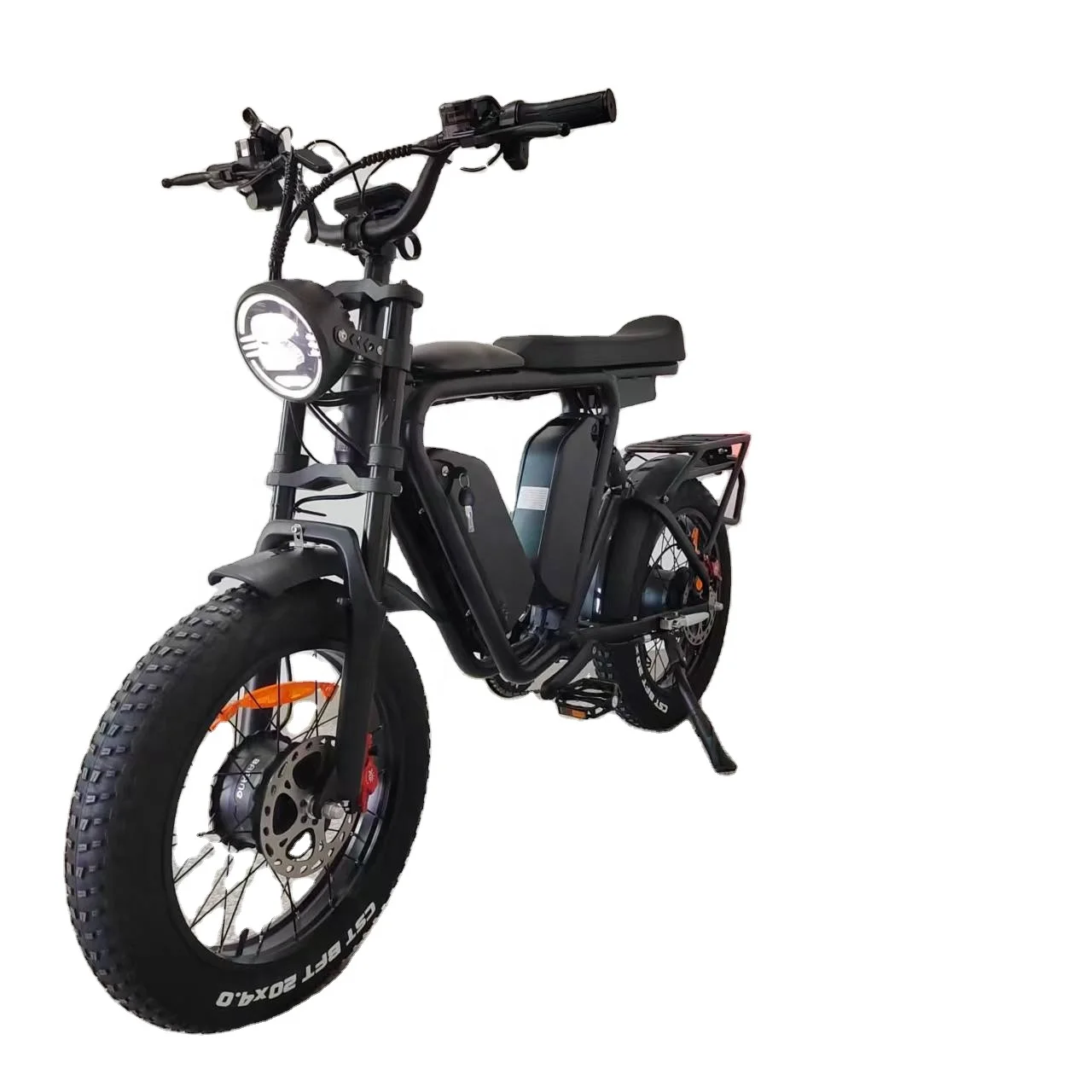 Быстрый Электрический велосипед bafang, двойной двигатель, электрический велосипед с двойной батареей 2000W52v 44Ah, большой радиус действия, электрический велосипед, оптовая продажа