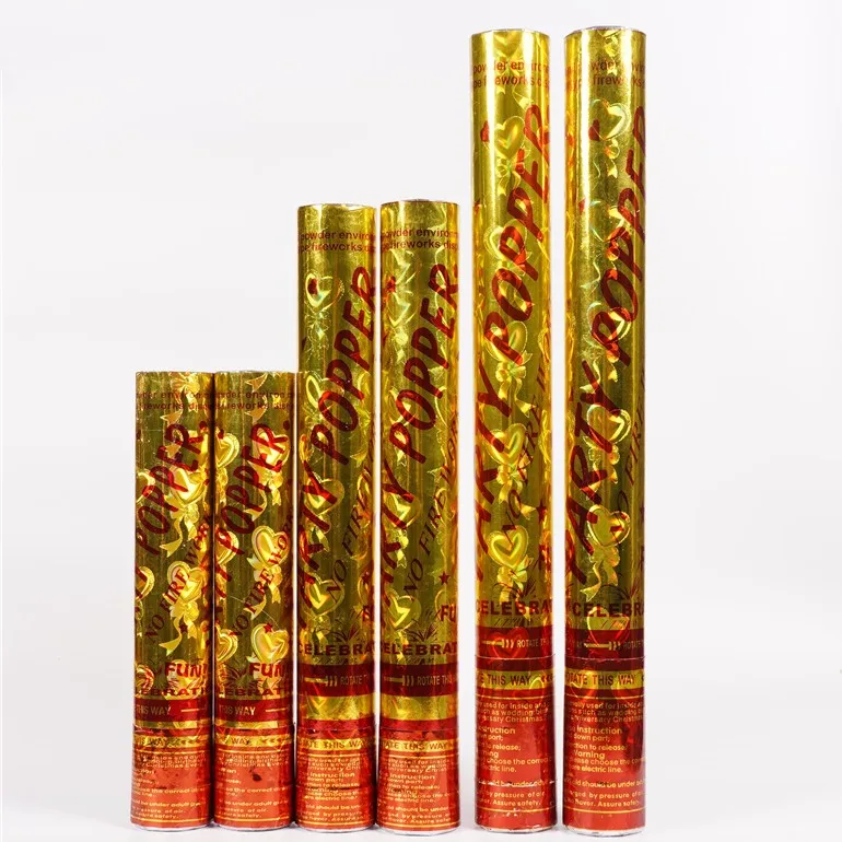 Factory Direct High Quality 12 Inch Confetti Cannon With 100% Safety