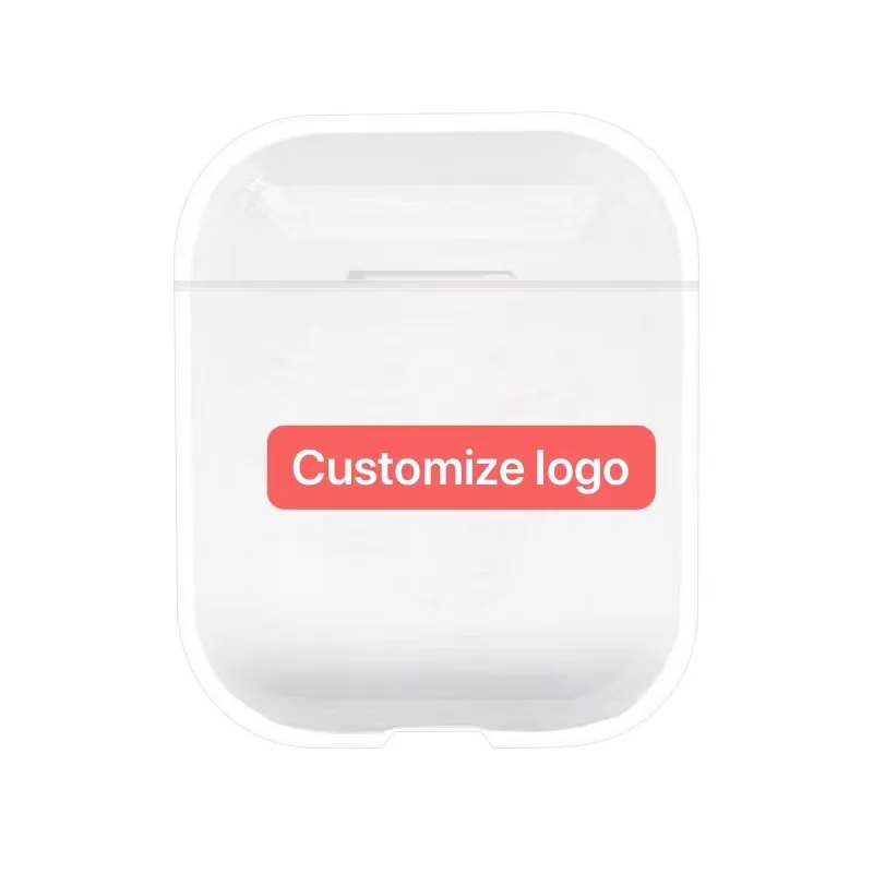 
Transparent Custom Customize New Clear for Airpod Pro PC Case Earphone Cover Accessories for Airpods Case 