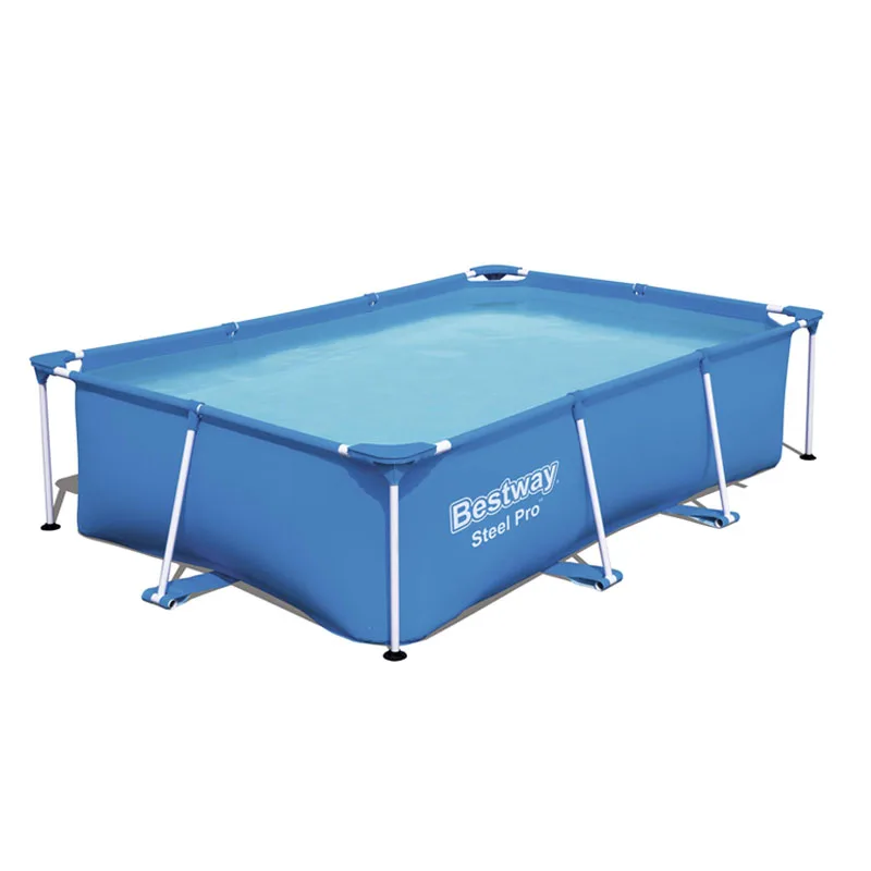 Bestway 56403 piscina pvc материал семейное удовольствие съемный Открытый Портативный Прямоугольный плавательный