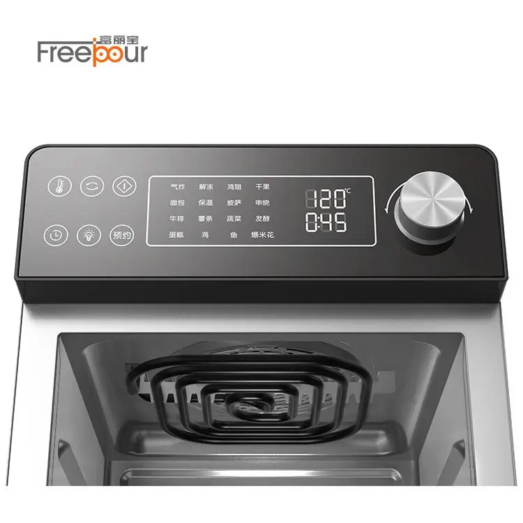 Small 16l Professional Digital Oven No Oil Air Fryer Toaster Oven Combo