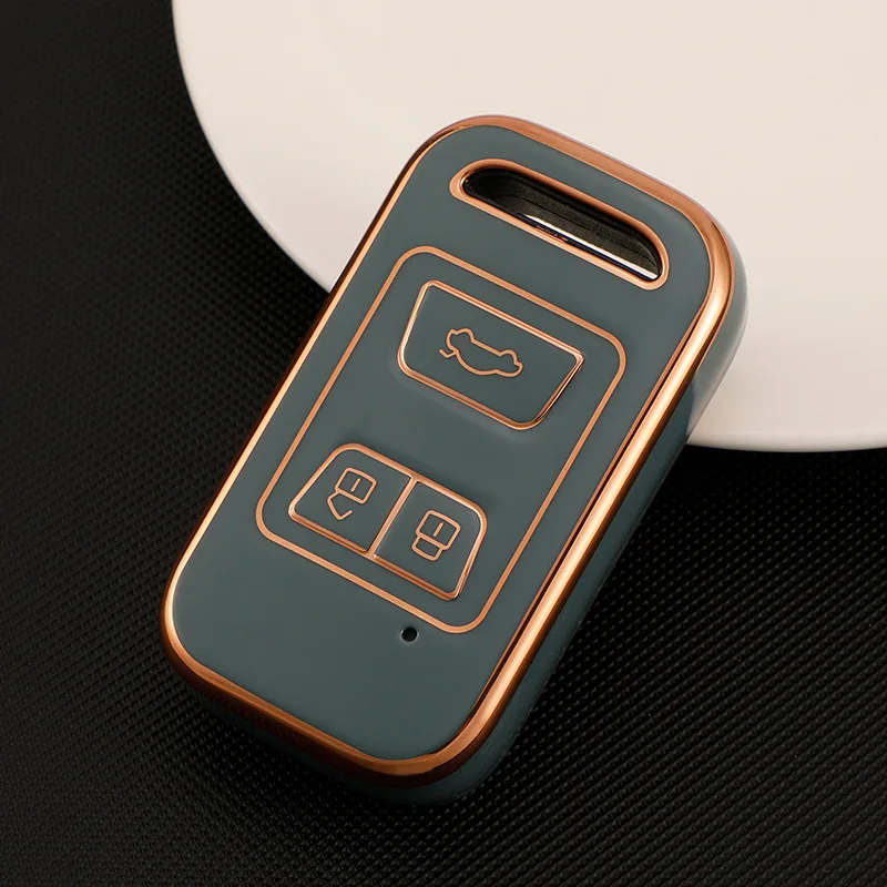 2023 Wholesale Car Accessories TPU Car Key Cover 3 Button Car Remote Key Case For Chery Tiggo 8 5X 7FLY key