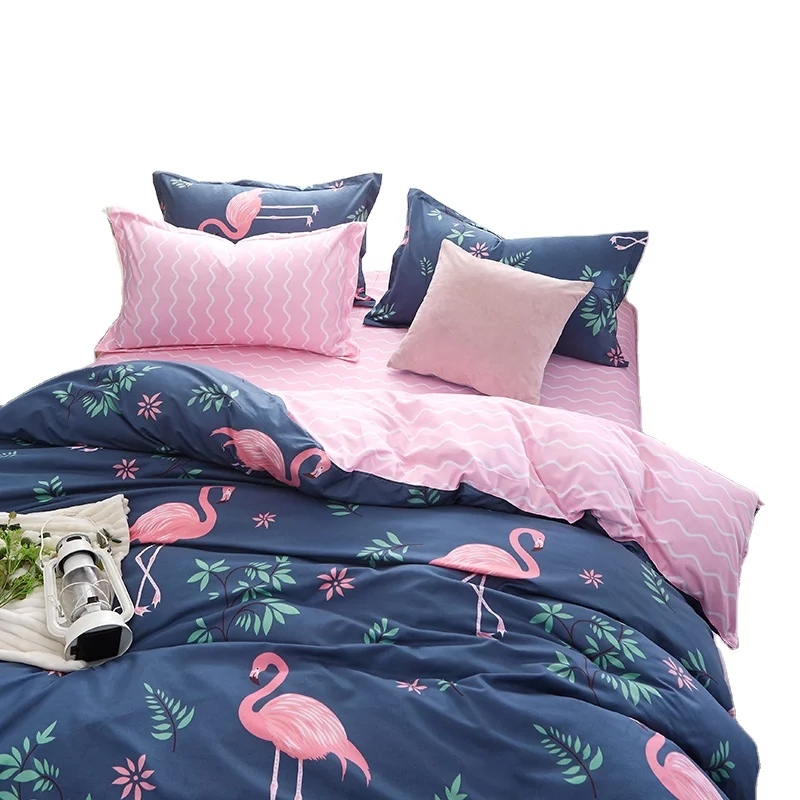 
hot sale china made bedsheets microfiber polyester king size comforter sets 